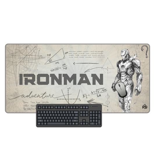 Ironman LineArt Edition - XXL and XXXXL Mouse Pad - PixelGears