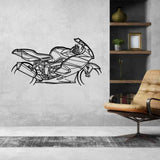 K1300S 2016 Metal Wall Art Bike Silhouettes | Wall Decor | Gift For Men - Pixelgears