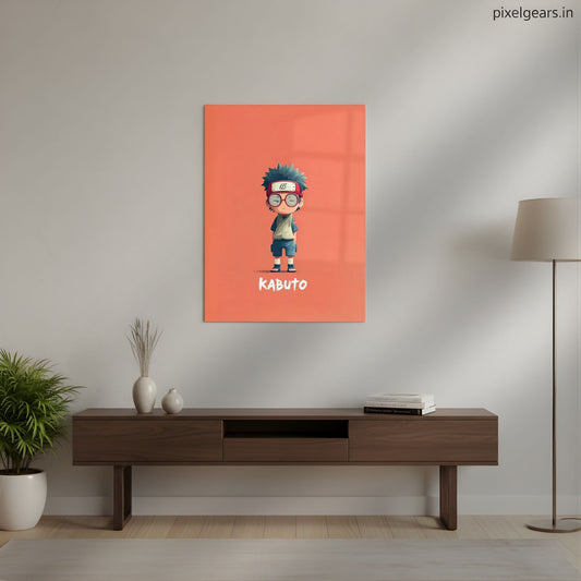 Kabuto Cute Edition Metal Poster | Aesthetic Pop Art Wall Decor & Painting