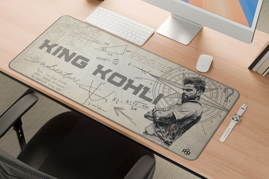 King Kohli Tech Sketch Edition - XXL and XXXXL Mouse Pad - PixelGears