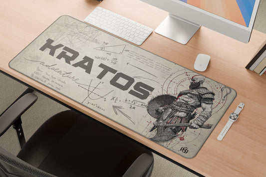 Kratos LineArt Edition - XXL and XXXXL Mouse Pad - PixelGears