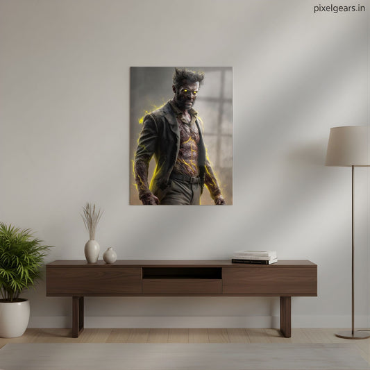 Legacy Of The Claw Metal Poster | Aesthetic Pop Art Wall Decor & Painting