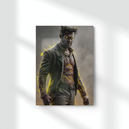 Legacy Of The Claw Metal Poster | Aesthetic Pop Art Wall Decor & Painting