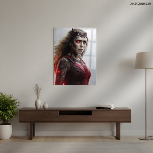 Legacy Of The Witch Metal Poster | Aesthetic Pop Art Wall Decor & Painting