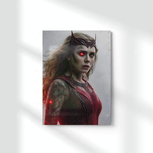 Legacy Of The Witch Metal Poster | Aesthetic Pop Art Wall Decor & Painting