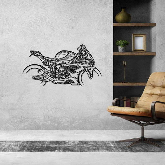 M1000RR 2021 Metal Wall Art Bike Silhouettes | Wall Decor | Gift For Men - Pixelgears