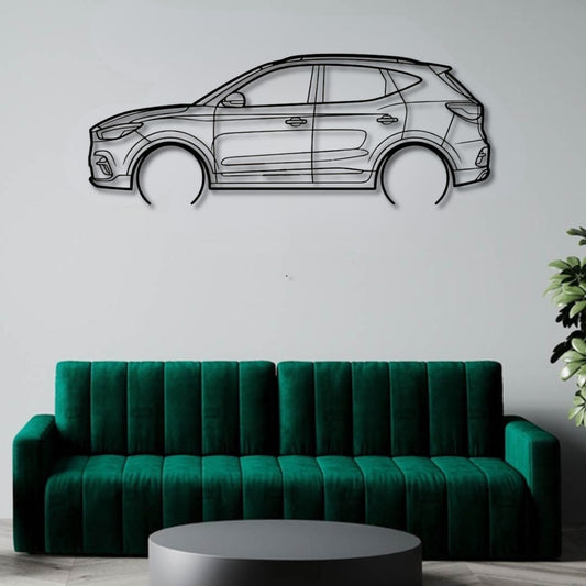 MG Astor Metal Wall Art Car Silhouette | Personalized Car Gift For Men - PixelGears