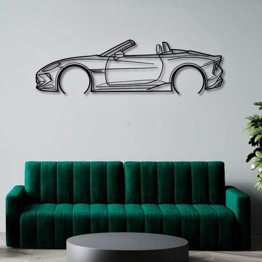 MG Cyberster Metal Wall Art Car Silhouette | Personalized Car Gift For Men - PixelGears