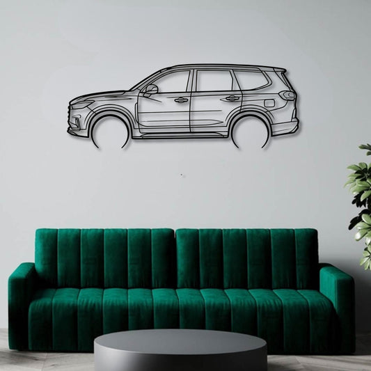 MG Gloster Metal Wall Art Car Silhouette | Personalized Car Gift For Men - PixelGears