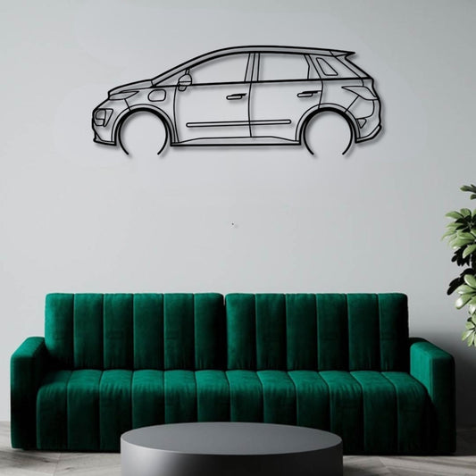 MG Windsor Metal Wall Art Car Silhouette | Personalized Car Gift For Men - PixelGears