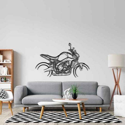 MT-09 2021 Silhouette Harley Street Glide Silhouette  Metal Bike Silhouettes | Wall Decor | Gift For Men - Pixelgears