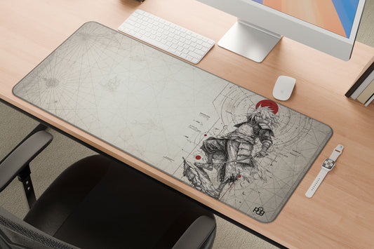 Madara Uchiha LineArt - XXL and XXXXL Mouse Pad - PixelGears