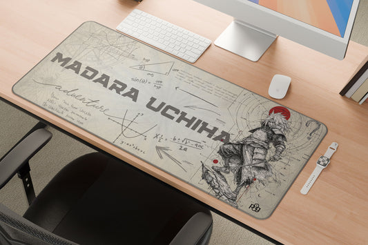Madara Uchiha LineArt  Edition - XXL and XXXXL Mouse Pad - PixelGears