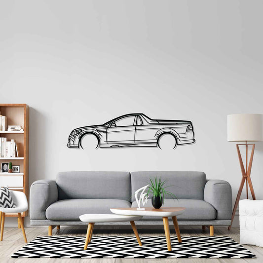 Holden Special Vehicles Maloo 2017 Metal Wall Art Car Silhouette | Personalized Car Gift For Men - PixelGears