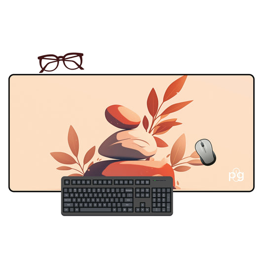 Minimalist Balanced Rocks - XXL and XXXXL Mouse Pad - PixelGears