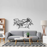 NSR500 Metal Wall Art Bike Silhouettes | Wall Decor | Gift For Men - Pixelgears