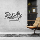 NSR500 Metal Wall Art Bike Silhouettes | Wall Decor | Gift For Men - Pixelgears