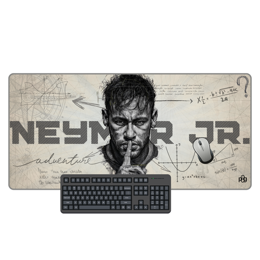 Neymar Jr. Tech Sketch - XXL and XXXXL Mouse Pad - PixelGears
