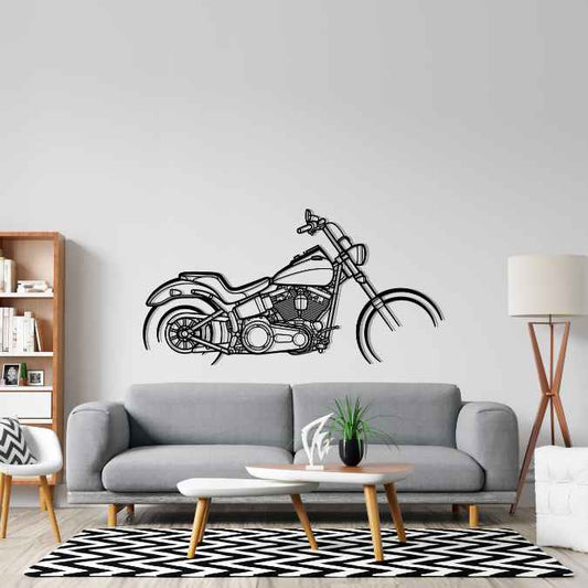 Night Train 2006 Metal Wall Art Bike Silhouettes | Wall Decor | Gift For Men - Pixelgears