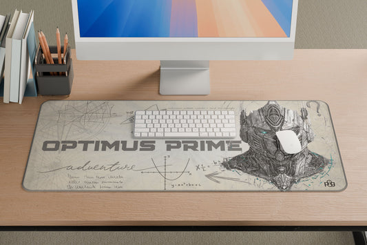 Optimus Prime LineArt Edition - XXL and XXXXL Mouse Pad - PixelGears