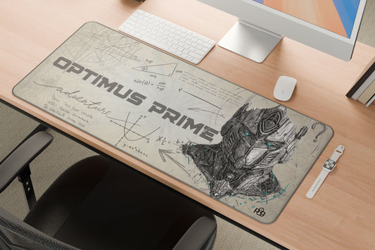 Optimus Prime LineArt Edition - XXL and XXXXL Mouse Pad - PixelGears
