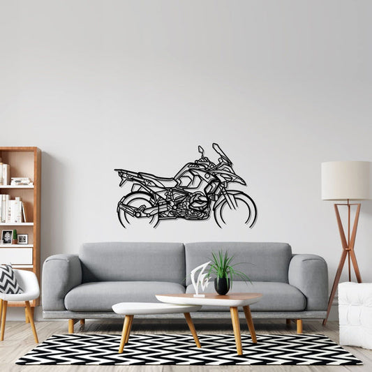 R1250 GSA Silhouette Metal Bike Silhouettes | Wall Decor | Gift For Men - Pixelgears