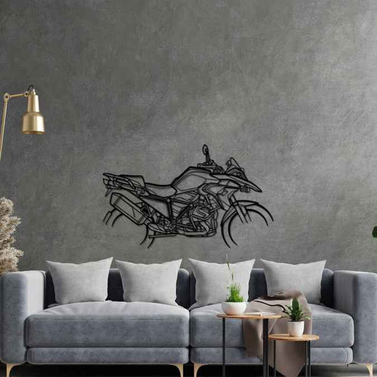 R1250 GS Silhouette Metal Bike Silhouettes | Wall Decor | Gift For Men - Pixelgears