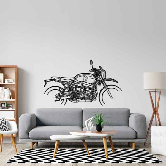 R Nine T Urban 2017 Metal Wall Art Bike Silhouettes | Wall Decor | Gift For Men - Pixelgears