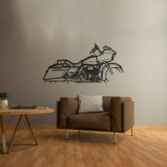 Road Glide 2018 Metal Wall Art Bike Silhouettes | Wall Decor | Gift For Men - Pixelgears