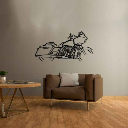 Road Glide Metal Wall Art Bike Silhouettes | Wall Decor | Gift For Men - Pixelgears
