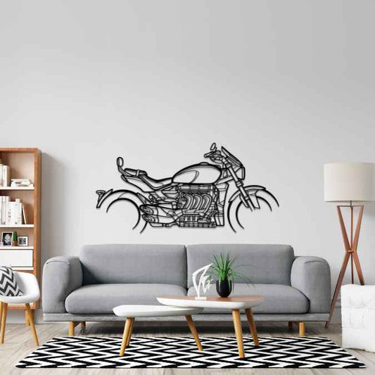 Rocket 3 GT 2021 Metal Wall Art Bike Silhouettes | Wall Decor | Gift For Men - Pixelgears