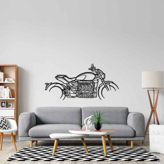 Rocket 3R 2022 Metal Wall Art Bike Silhouettes | Wall Decor | Gift For Men - Pixelgears