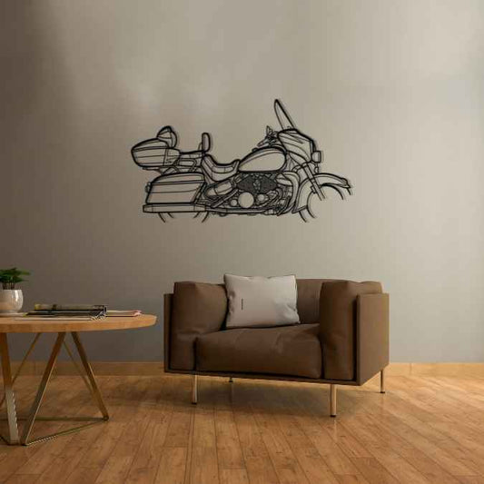 Royal Star 2007 Metal Wall Art Bike Silhouettes | Wall Decor | Gift For Men - Pixelgears