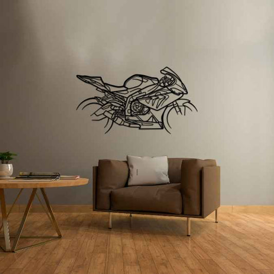S1000RR 2013 Metal Wall Art Bike Silhouettes | Wall Decor | Gift For Men - Pixelgears