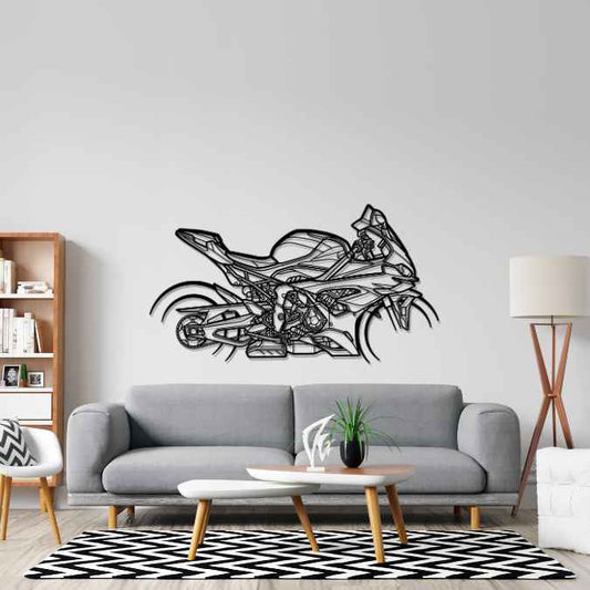S1000RR 2023 Silhouette Metal Bike Silhouettes | Wall Decor | Gift For Men - Pixelgears
