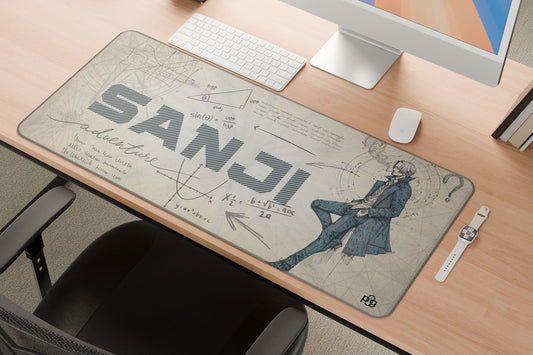 Sanji One Piece LineArt Edition - XXL and XXXXL Mouse Pad - PixelGears