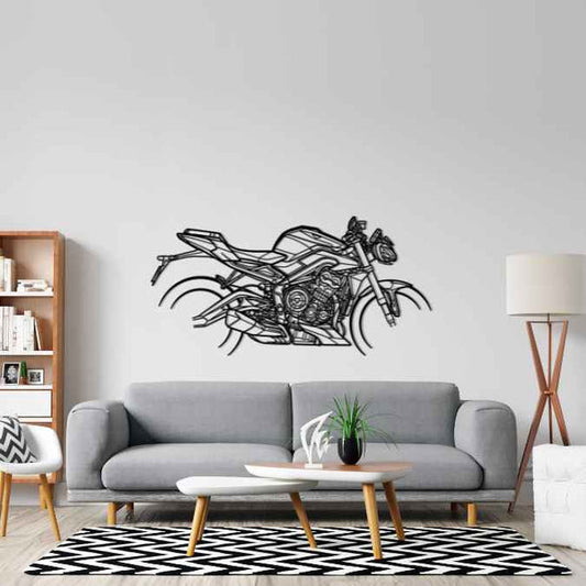 Street Triple RS 2023 Silhouette Bike Silhouettes | Wall Decor | Gift For Men - Pixelgears