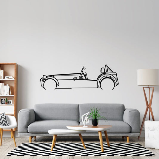 Caterham Super 7 Metal Wall Art Car Silhouette | Personalized Car Gift For Men - PixelGears