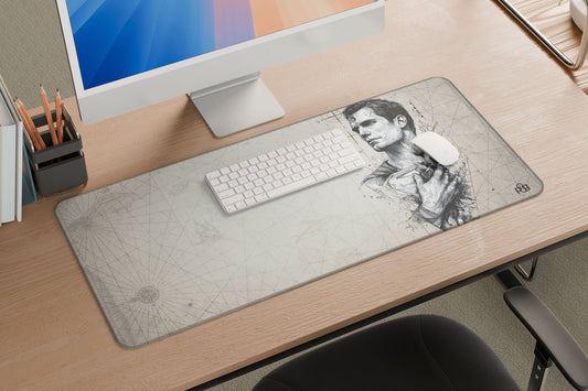 Superman Henry Cavill LineArt - XXL and XXXXL Mouse Pad - PixelGears