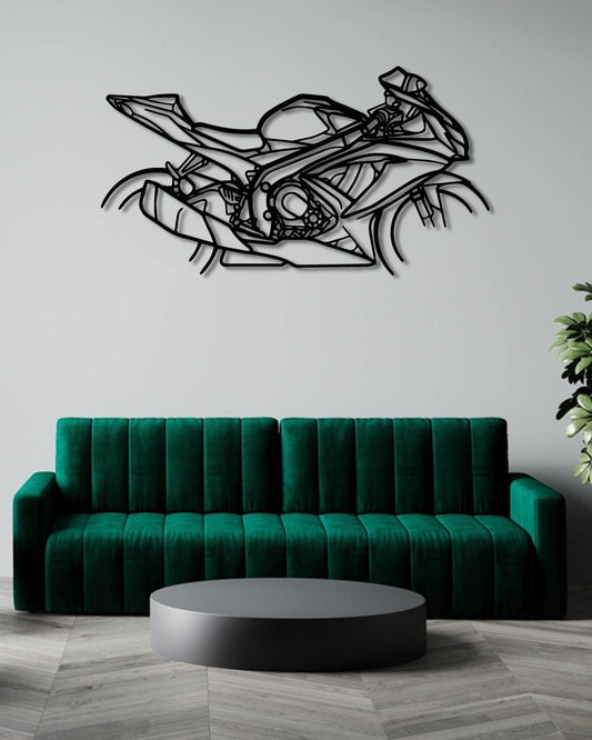 Suzuki GSXR Metal Bike Silhouettes | Wall Decor | Gift For Men - Pixelgears