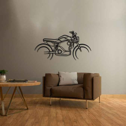 TCMAX 2020 Metal Wall Art Bike Silhouettes | Wall Decor | Gift For Men - Pixelgears