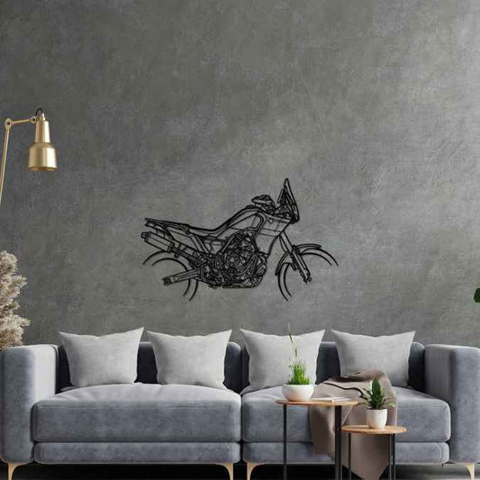 Tenere XTZ 700 Silhouette  Bike Silhouettes | Wall Decor | Gift For Men - Pixelgears