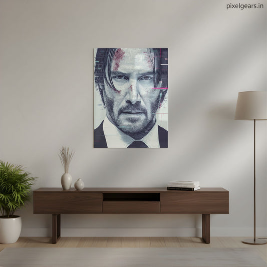 The Boogeyman Metal Poster | Aesthetic Pop Art Wall Decor & Painting