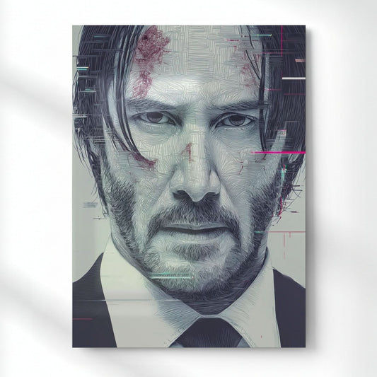 The Boogeyman Metal Poster | Aesthetic Pop Art Wall Decor & Painting