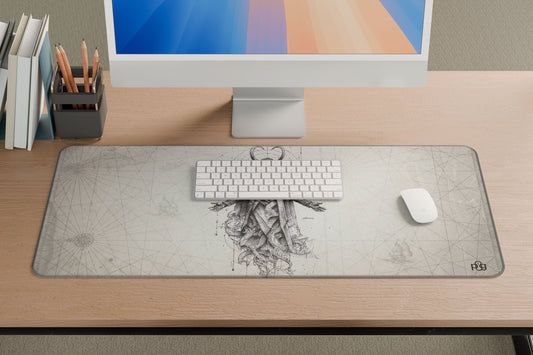 The Iconic Loki LineArt - XXL and XXXXL Mouse Pad - PixelGears