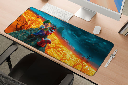 The Super Mario Bros. Luigi - XXL and XXXXL Mouse Pad - PixelGears