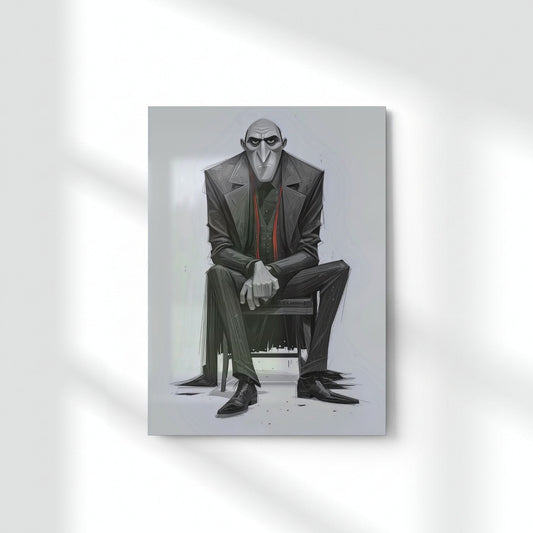 The Art Of Dominance Metal Poster | Aesthetic Pop Art Wall Decor & Painting