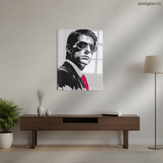 The Art Of Intensity Metal Poster | Aesthetic Pop Art Wall Decor & Painting