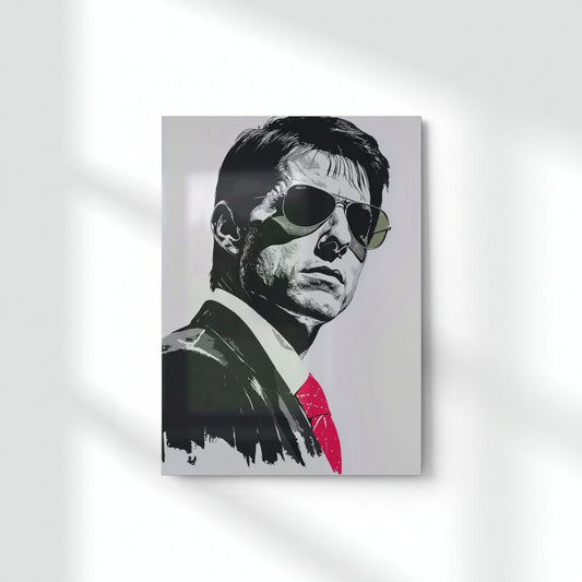 The Art Of Intensity Metal Poster | Aesthetic Pop Art Wall Decor & Painting