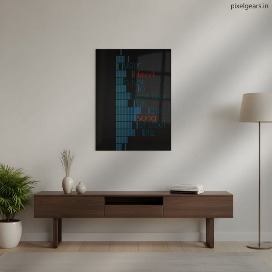 The song of your life Metal Poster | Aesthetic Pop Art Wall Decor & Painting